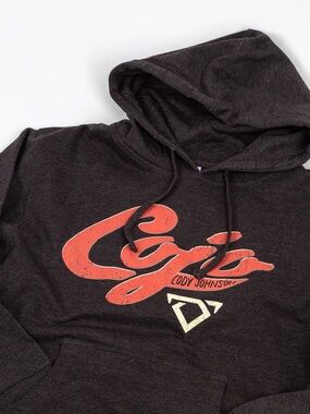 Cody Johnson Cojo Grey Hoodie Sweatshirt Size Large